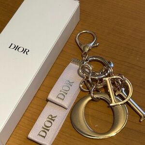Dior Gold & Blush GWP Keychain / Bag Charm